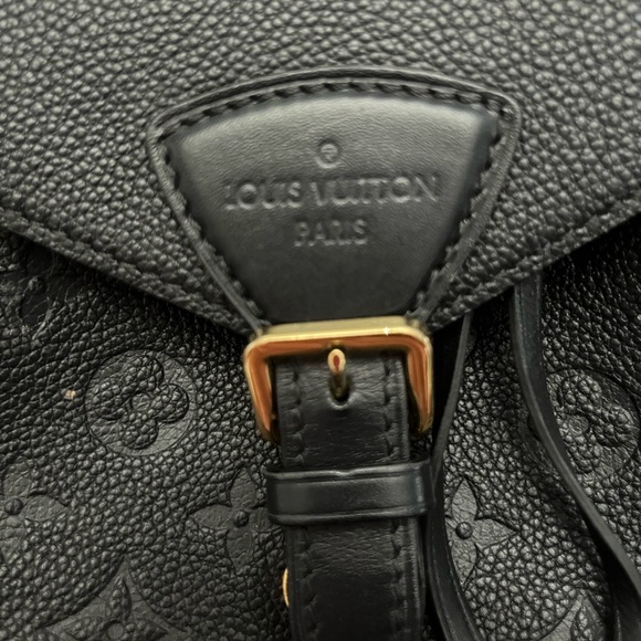 LV  louis vuitton empreinte montsouris nm backpack black - Picture 5 of 8